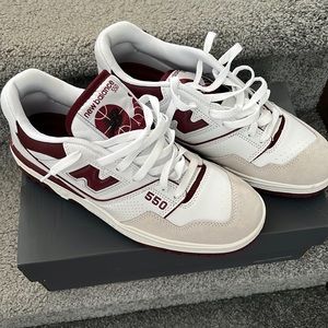 New Balance 550 Sea Salt burgundy BB550LI1 NEW Shoes